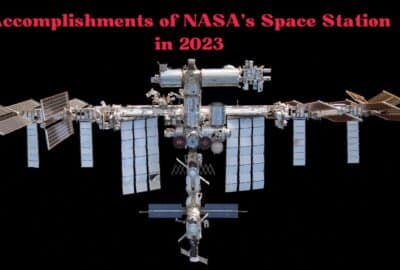 Accomplishments of NASA's Space Station in 2023