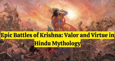 Epic Battles of Krishna: Valor and Virtue in Hindu Mythology