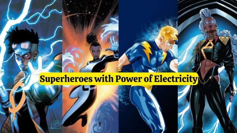 Des super-héros dotés du pouvoir de l'électricité