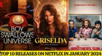 Top 10 Releases on Netflix in January 2024