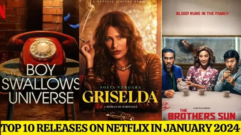 Top 10 Releases on Netflix in January 2024