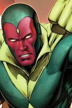 Top 10 Most Heroic Robots in Marvel Universe - Vision 