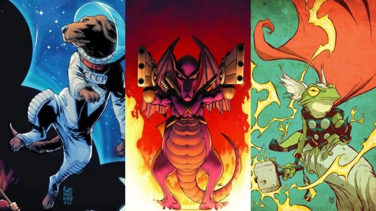 Animales con superpoderes alucinantes en Marvel Comics