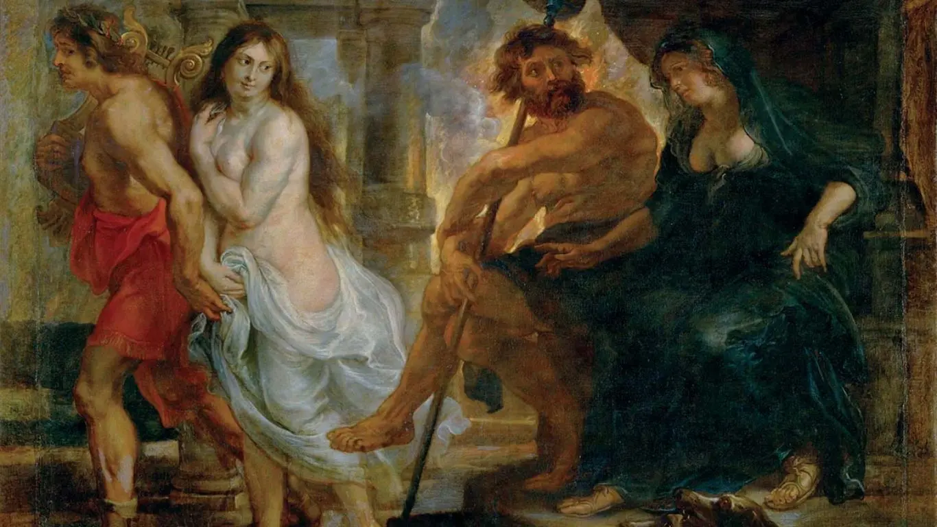 The Journey of Orpheus and Eurydice