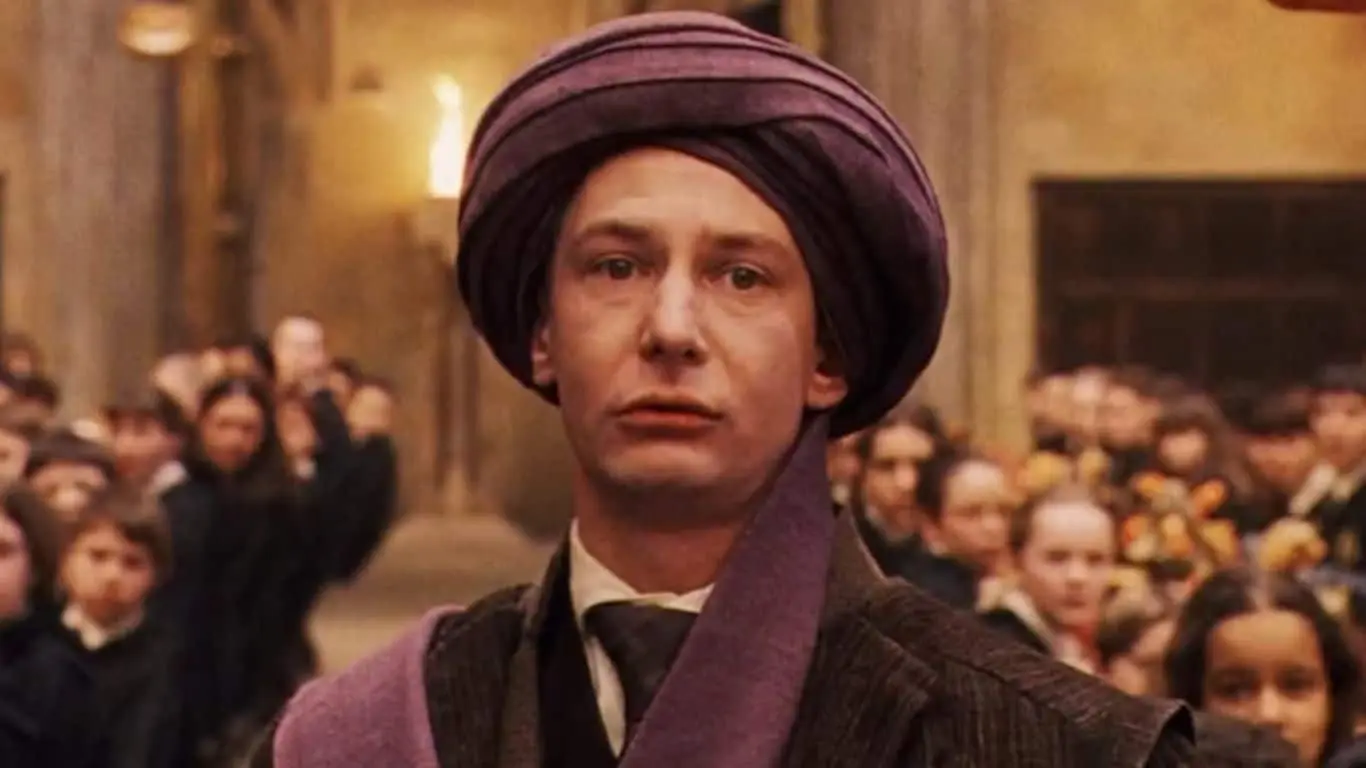 Quirinus Quirrell ("Harry Potter and the Philosopher's Stone" by J.K. Rowling)