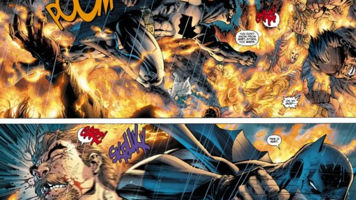 10 Times Batman Went Against His Own Rules - Thug Incineration: Batman's Harsh Justice