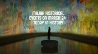 Major Historical Events on March 24- Today in History