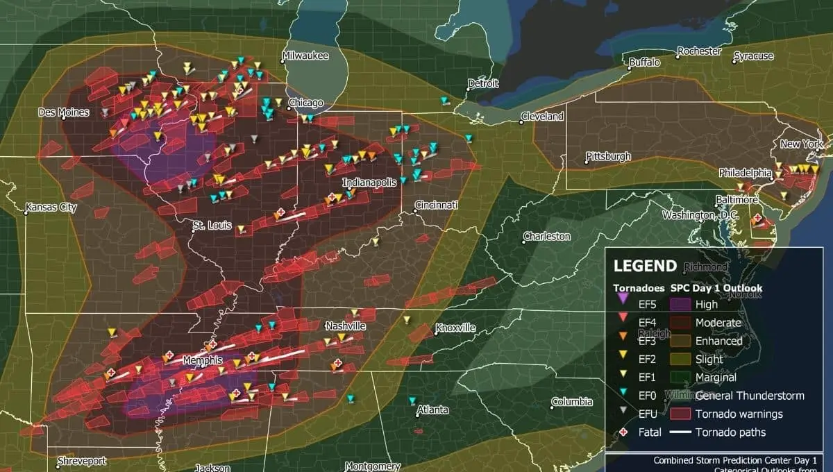 Major Historical Events on March 31- Today in History - 2023 - Historical Tornado Outbreak