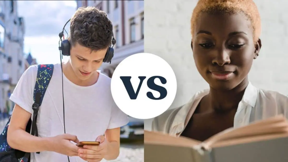 What is Best for You, printed Books or audiobooks?