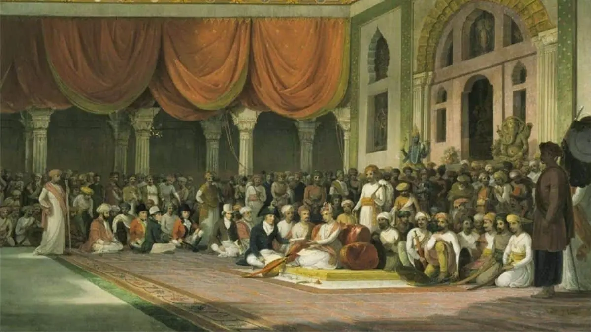 1775 - Signing of Treaty of Surat