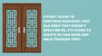 “I’m not going to continue knocking that old door that doesn’t open for me. I’m going to create my own door and walk through that.” – Ava DuVernay