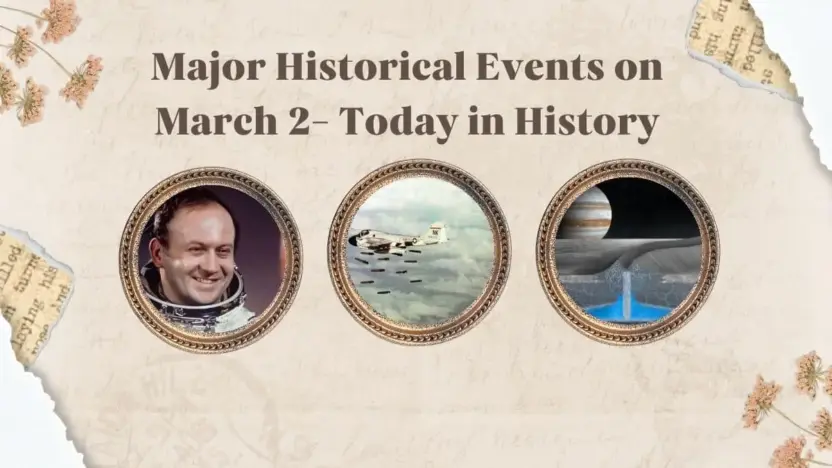 Major Historical Events on March 2- Today in History