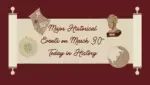 Major Historical Events on March 30 Today in History