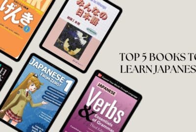 Top 5 Books To Learn Japanese