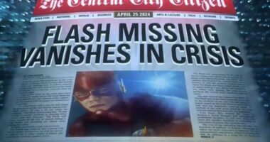 April 25 was the day the Flash was meant to go missing in the Flash TV series