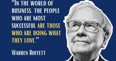 In the world of business, the people who are most successful are those who are doing what they love