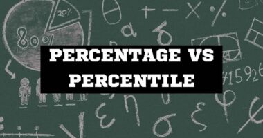 Difference Between Percentage and Percentile