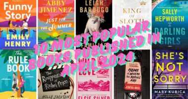 10 Most popular books published in April 2024