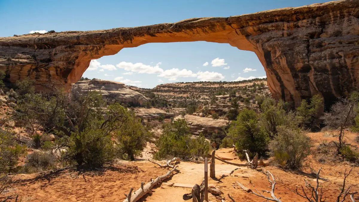 Establishment of Natural Bridges National Monument - 1908 AD