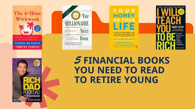 5 Financial Books You Need to Read To Retire Young