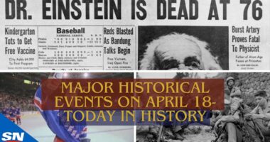 Major Historical Events on April 18- Today in History