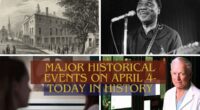 Major Historical Events on April 4- Today in History