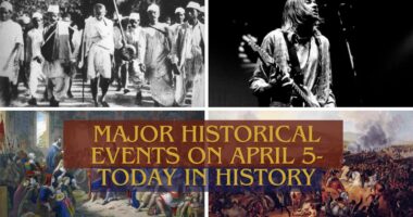 Major Historical Events on April 5