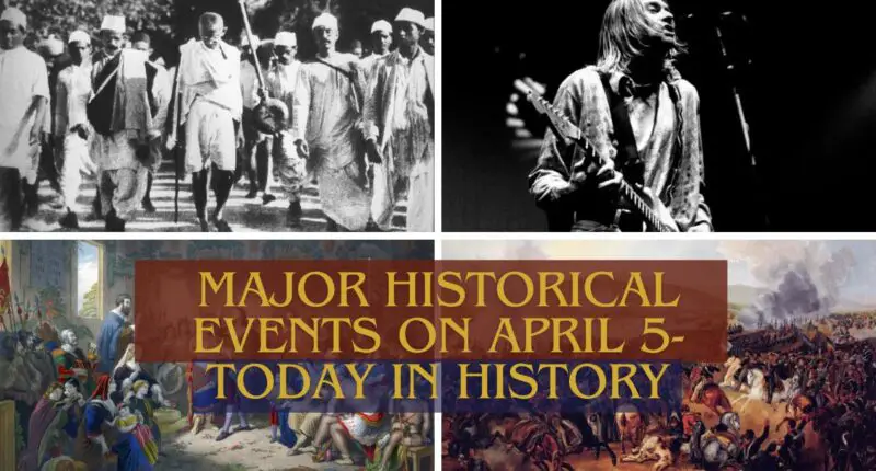 Major Historical Events on April 5