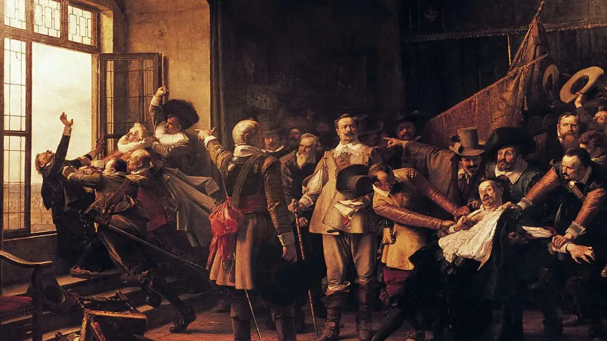 Major Historical Events on May 23 - The Defenestration of Prague - 1618 AD