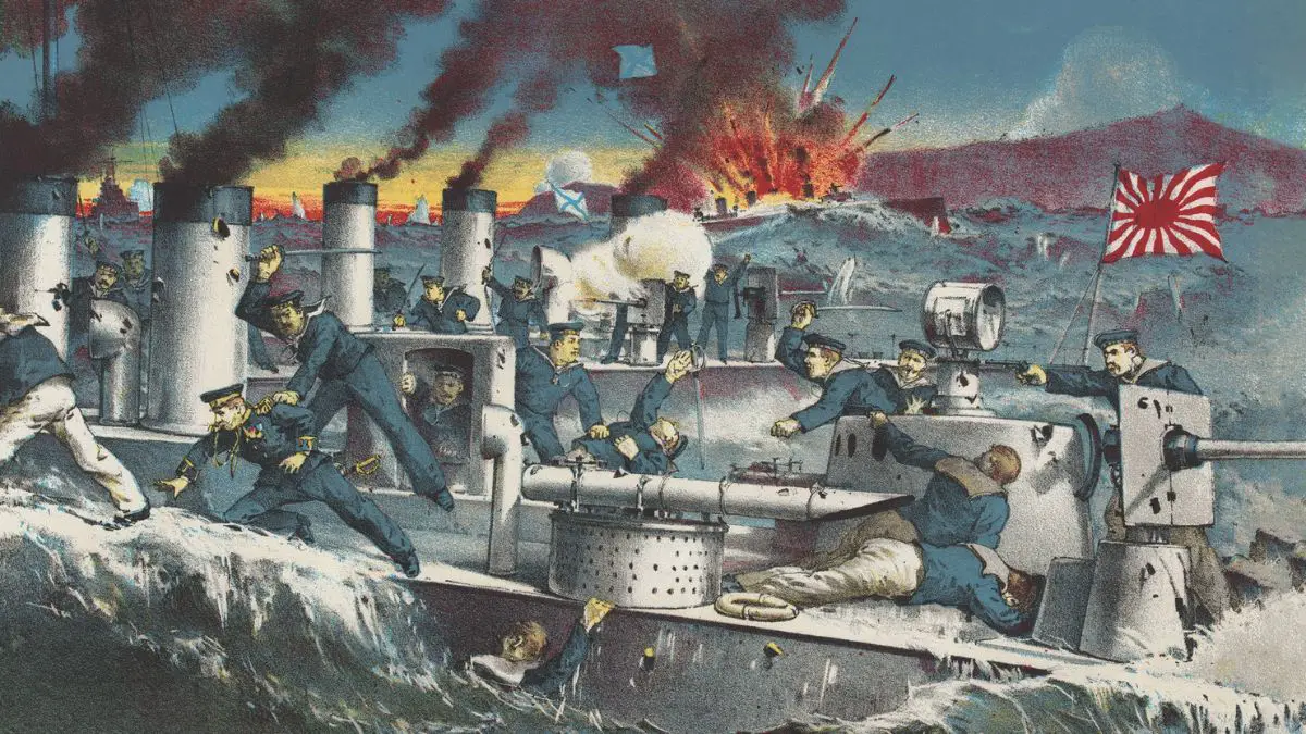 The Battle of Tsushima - 1905 AD