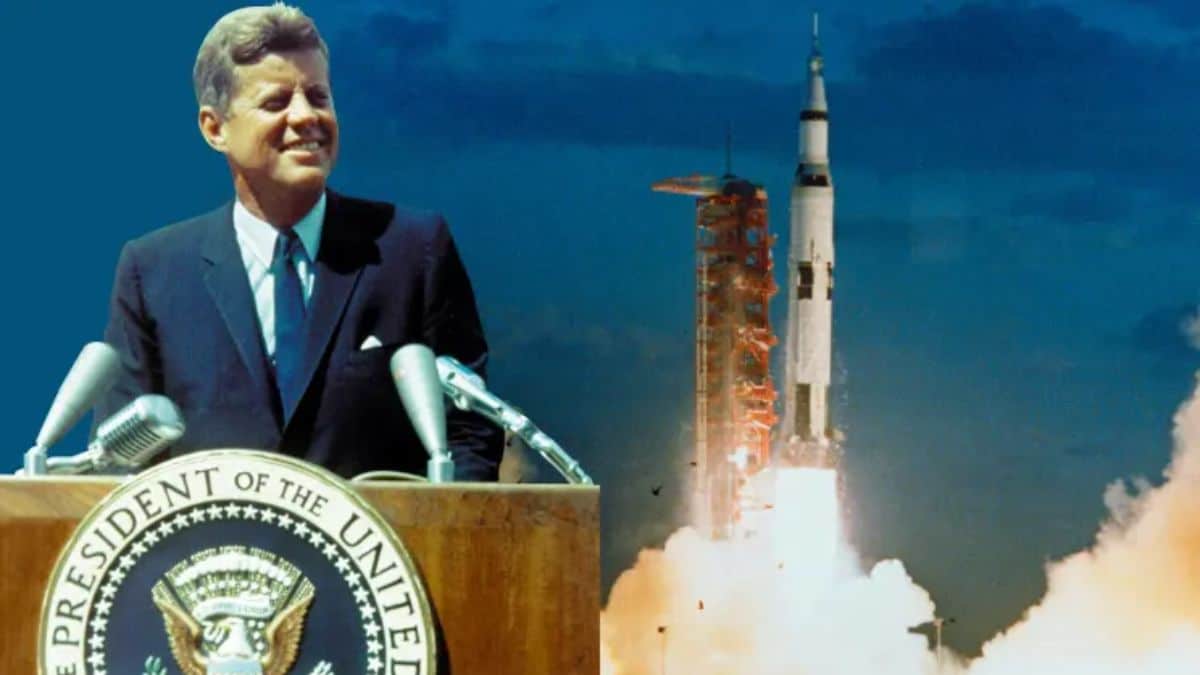 Major Historical Events on May 25 - JFK's Moon Mission Commitment - 1961 AD