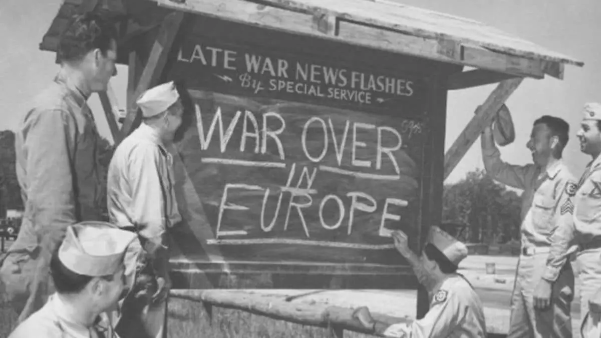 End of World War II in Europe - 1945 AD