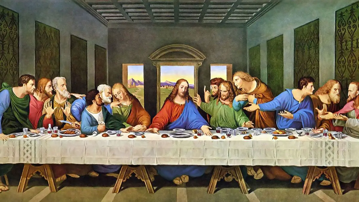 Restoration of da Vinci's Last Supper - 1999 AD