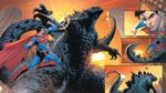 Superman Fight with Godzilla in Justice League vs. Godzilla vs. Kong (Comic stories)