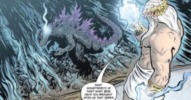 Godzilla Vs Zeus (Comic Stories)