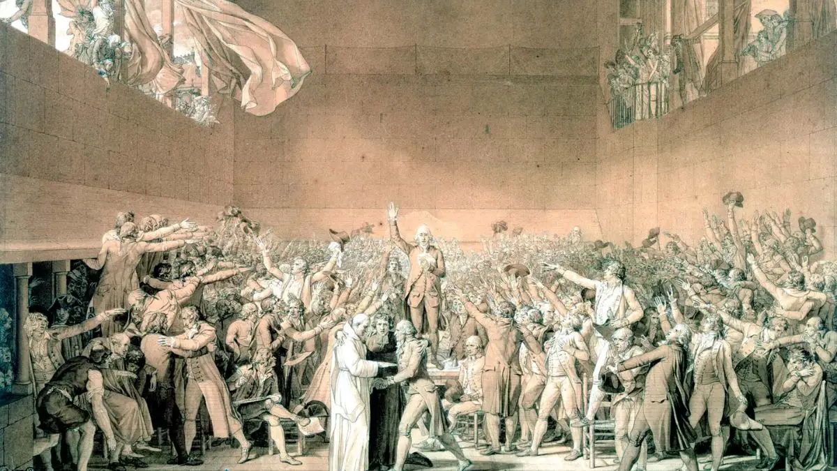 Major Historical Events on June 20 - The Tennis Court Oath - 1789 AD