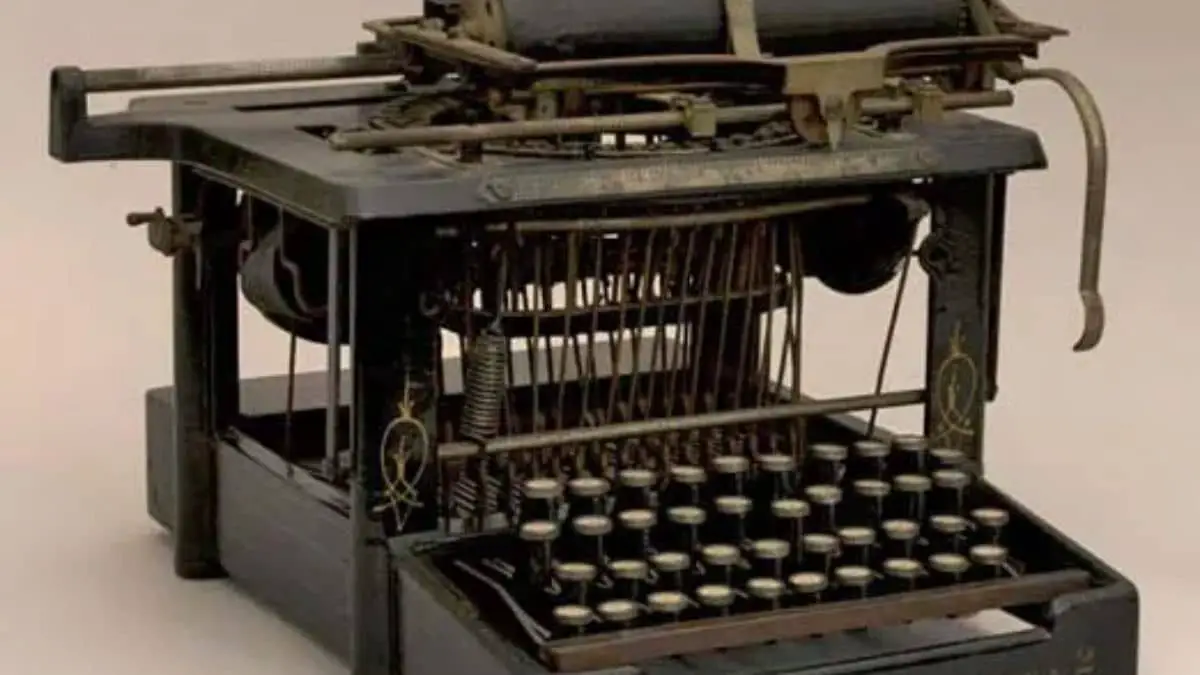 Invention of the Typewriter - 1868 AD