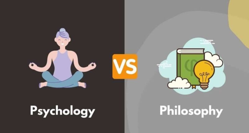 Difference between Philosophy and Psychology