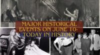 Major Historical Events on June 10- Today in History