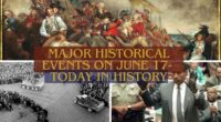 Major Historical Events on June 17- Today in History