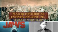 Major Historical Events on June 20- Today in History