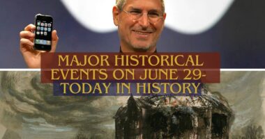 Major Historical Events on June 29- Today in History