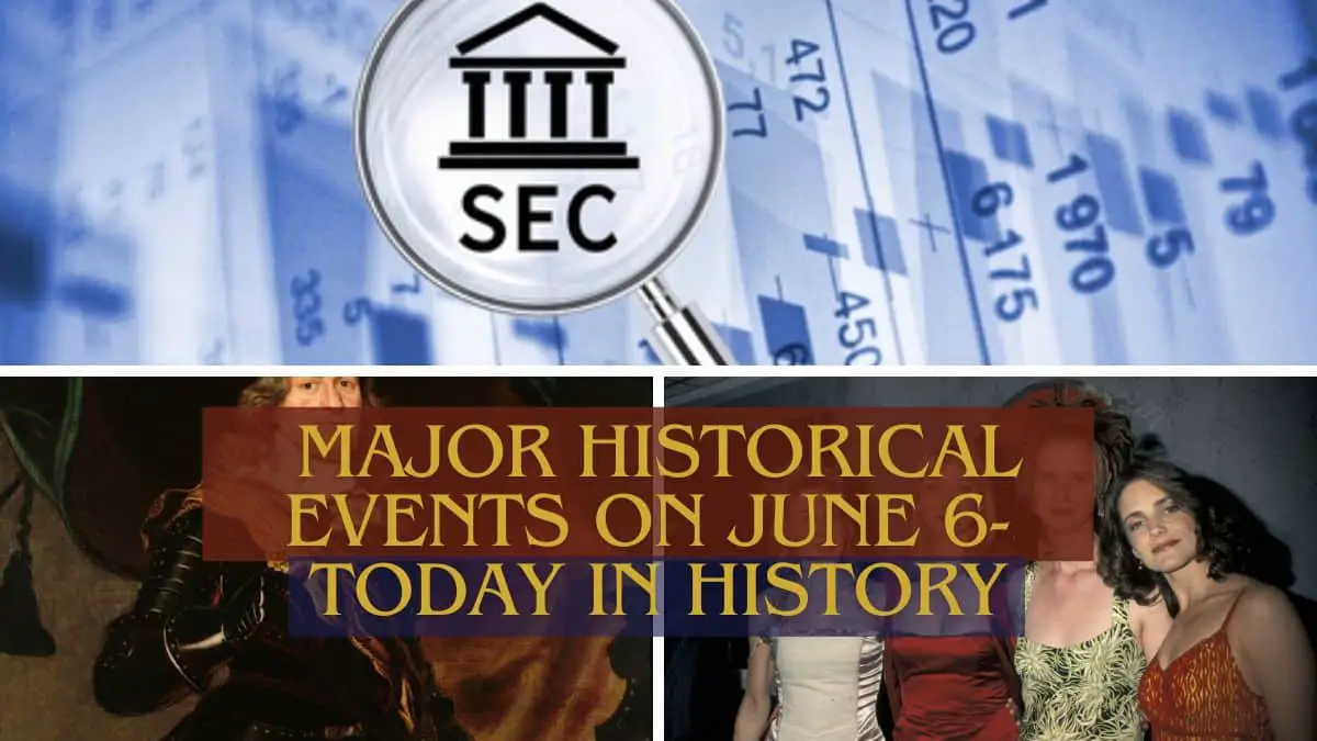 Major Historical Events on June 6- Today in History