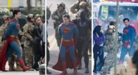 Superman Leaked Photos: David Corenswet's Full Costume and Arrest Scene - Fans Compare to Henry Cavill