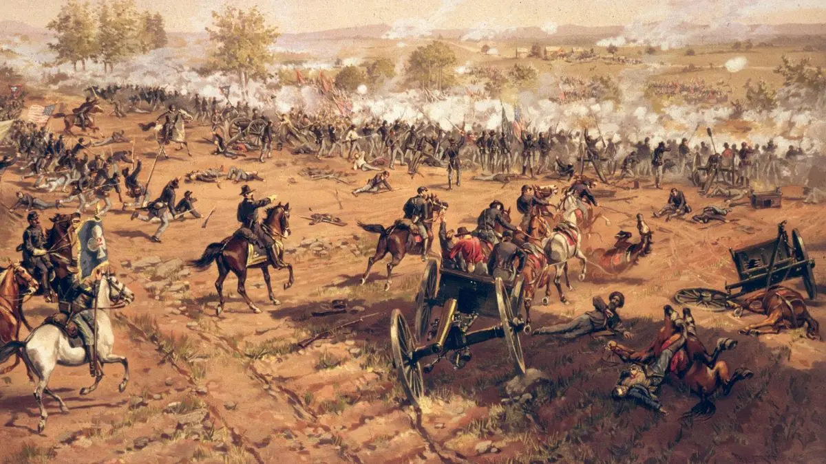 Major Historical Events on July 1 - The Battle of Gettysburg Begins - 1863 AD