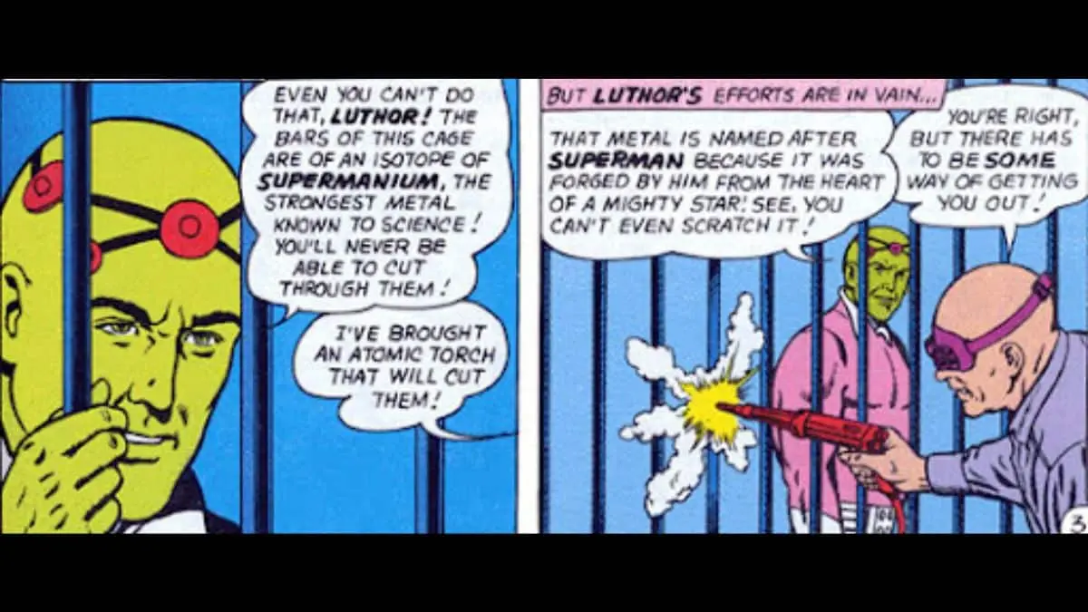 Strongest Metals in DC Universe / Comics - Supermanium