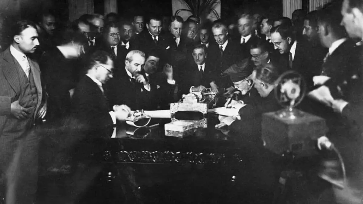 Treaty of Lausanne - 1923 AD - Major Historical Events on July 24