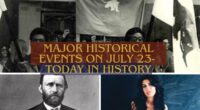 Major Historical Events on July 23- Today in History