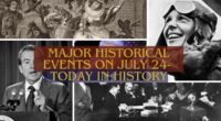 Major Historical Events on July 24- Today in History