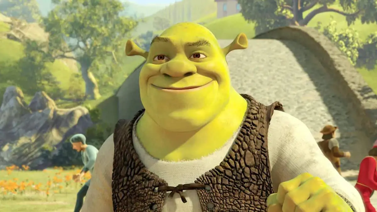 12 Most Memorable Green Cartoon Characters - Shrek (Shrek Series)